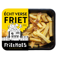 Friethoes verse friet met schil